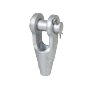 G-6412 Green Pin Spelter Socket Product Render 2